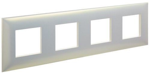 Рамка универсальная DKC Avanti 4-м. белый жемчуг картинка